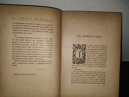 93- Treinta Años De Mi Vida. Libro 1. El Despertar Del Alma - E. Gómez Carrillo - 1918