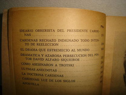 30- Cárdenas Ante El Mundo. Armando R. Pareyon Azpeitia - 50'S