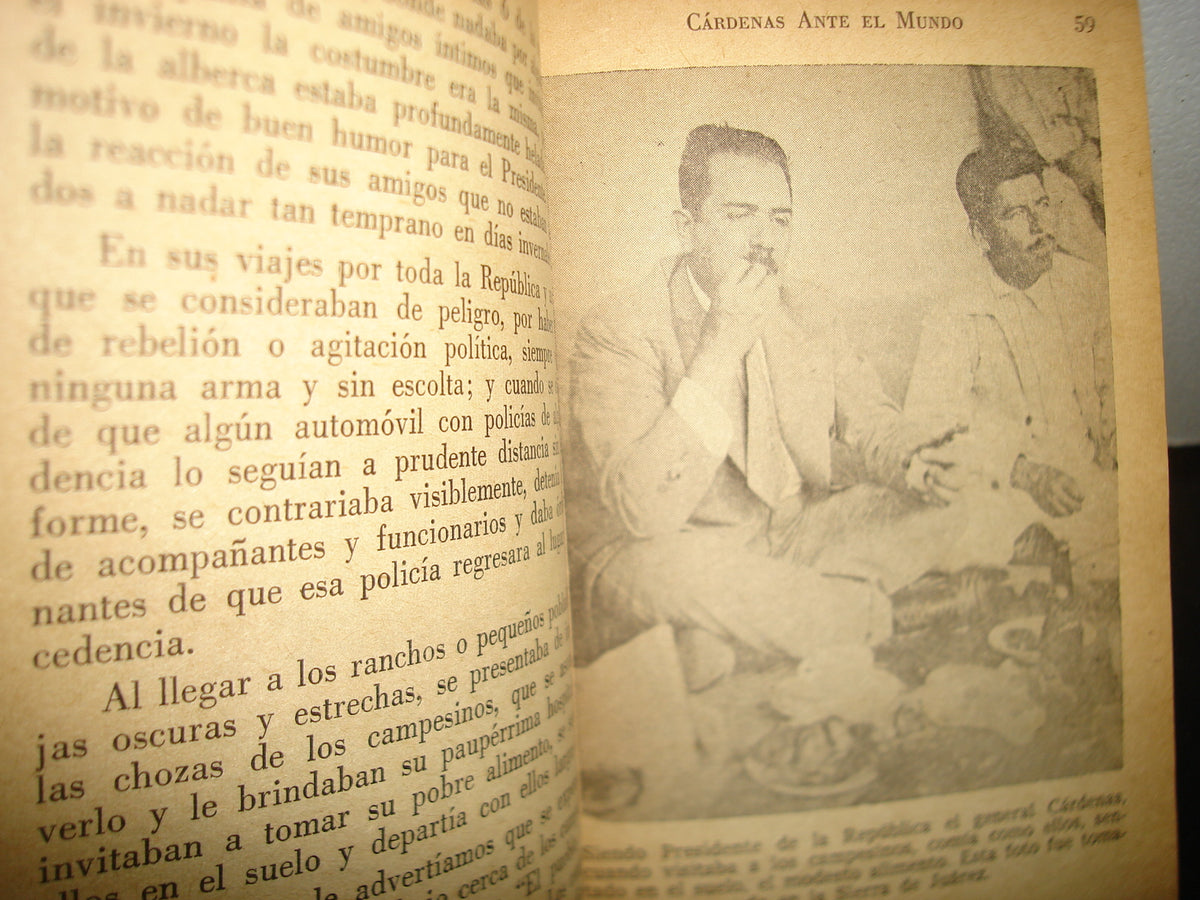 30- Cárdenas Ante El Mundo. Armando R. Pareyon Azpeitia - 50'S