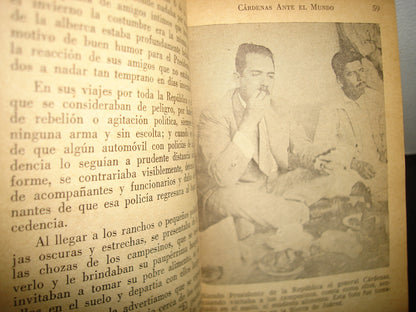 30- Cárdenas Ante El Mundo. Armando R. Pareyon Azpeitia - 50'S