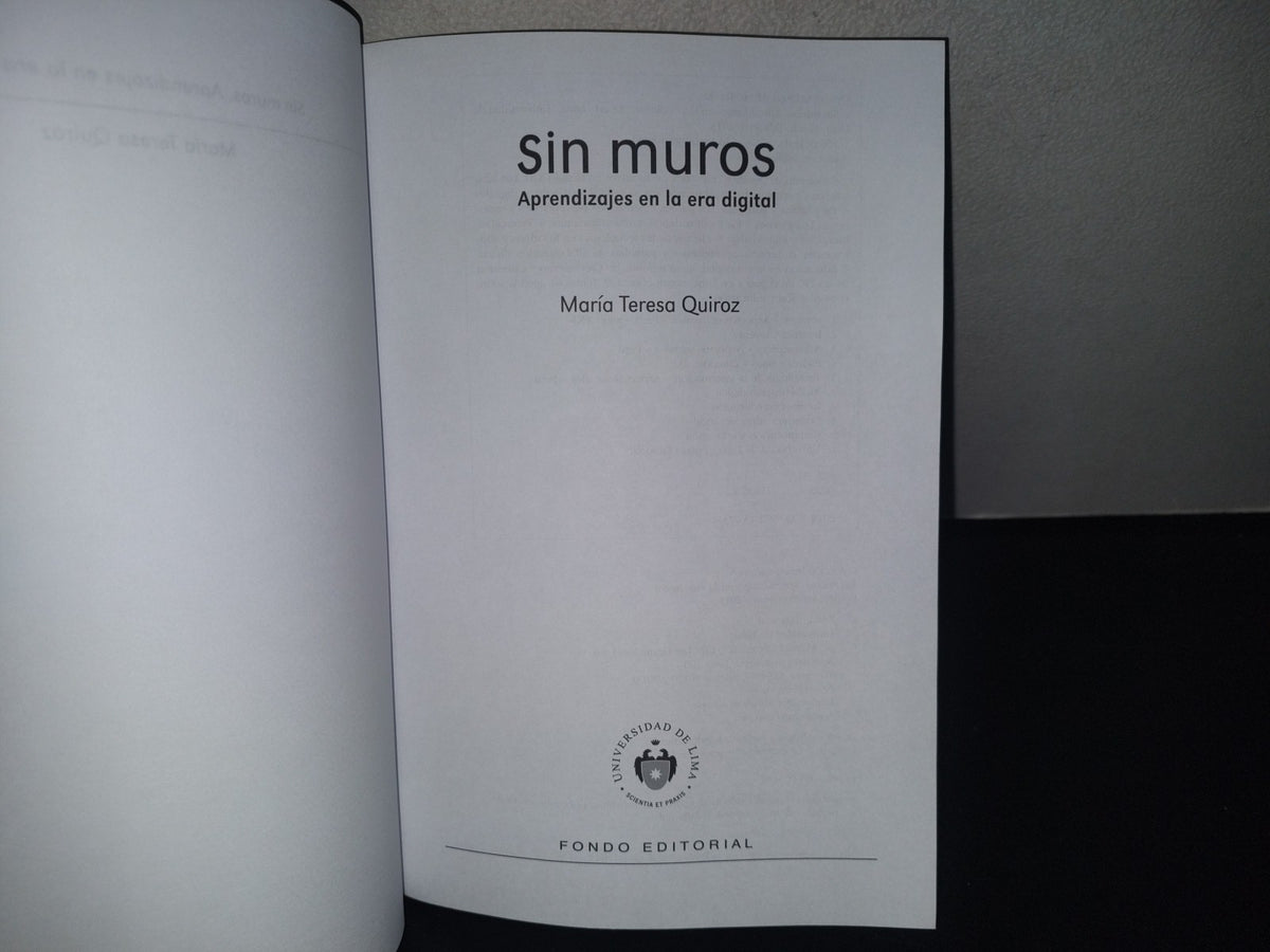 214- Sin Muros. Aprendizajes En La Era Digital - María Teresa Quiroz