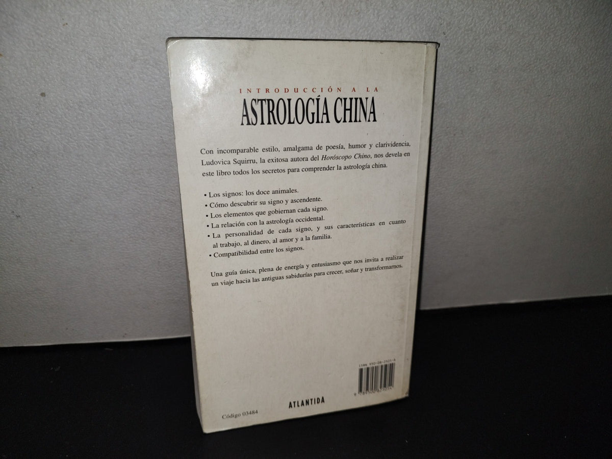 143- Introducción A La Astrología China - Ludovica Squirru - 2001