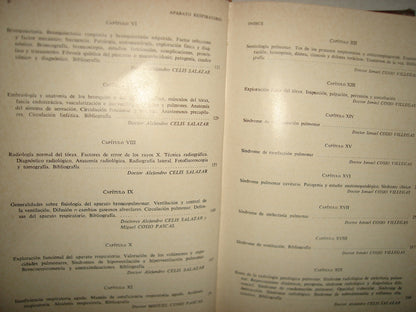 161- Aparato Respiratorio. Patología Clínica Y Terapéutica - Ismael Cosío Villegas - Librería De Medicina, 1978
