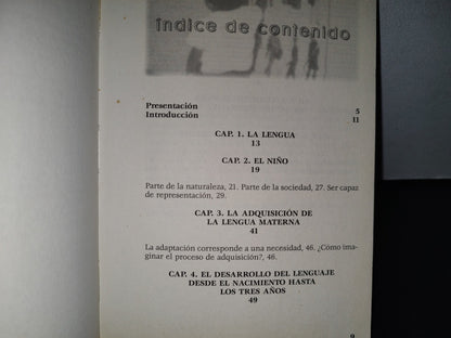 78- El Lenguaje Del Preescolar. Una Visión Teórica - Elisabeth Beniers - Editorial Trillas