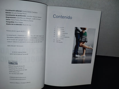 188- Sexualidad Y Adolescencia. Una Experiencia Inédita - Vivianne Hiriart - Primera Edición 2010
