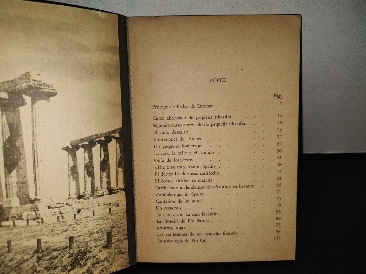 158- Biblioteca Básica Salvat. Tiemos Y Cosas - Azorin