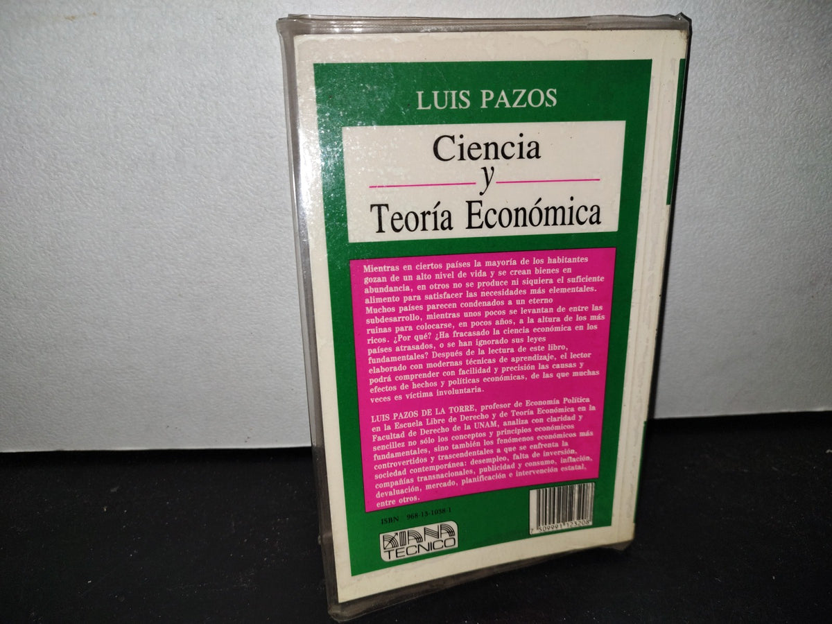48- Ciencia Y Teoría Económica - Luis Pazos