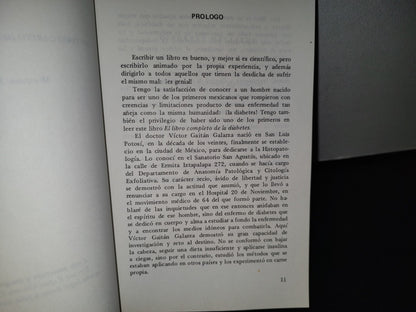 77- El Libro Completo De La Diabetes - Dr. Víctor Gaitán - Editorial DIANA, 1995