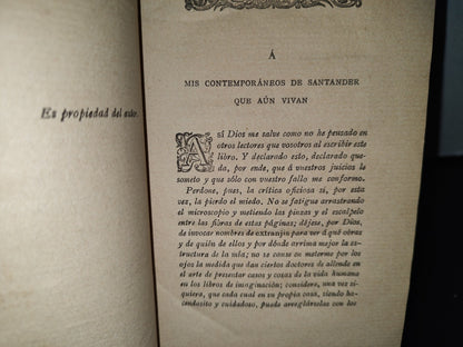 60- Obras Completas De D. José M. De Pereda. Tomo IX Sotileza - 1900
