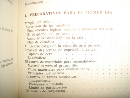 23- El Jardín De Infancia Minuto A Minuto - Timy Baranoff - Ediciones Ceac- Primera Edición: 1983