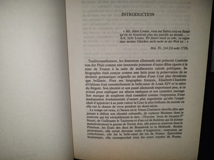 198- Madame Palatine, Princesse Européenne - Dirk Van De Cruysse. Librairie Arthème Fayard, 1988