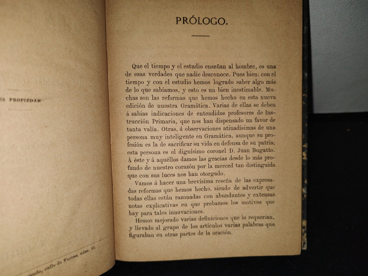 64- Gramática De La Lengua Castellana - D. Fernando Gómez De Salazar - 1884