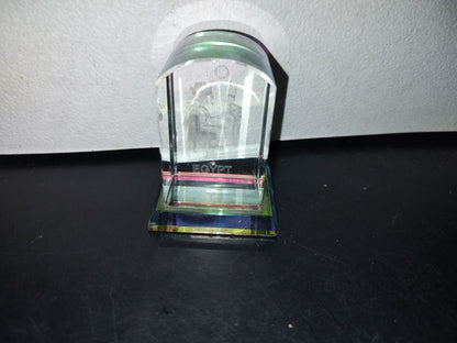 A3- Cubo Egipcio De Cristal Con Grabado Láser. Temática Cultura Egipcia