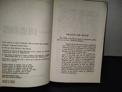 196- El Increíble Howard Hughes - Lasser Press Mexicana, S. A. - 1980