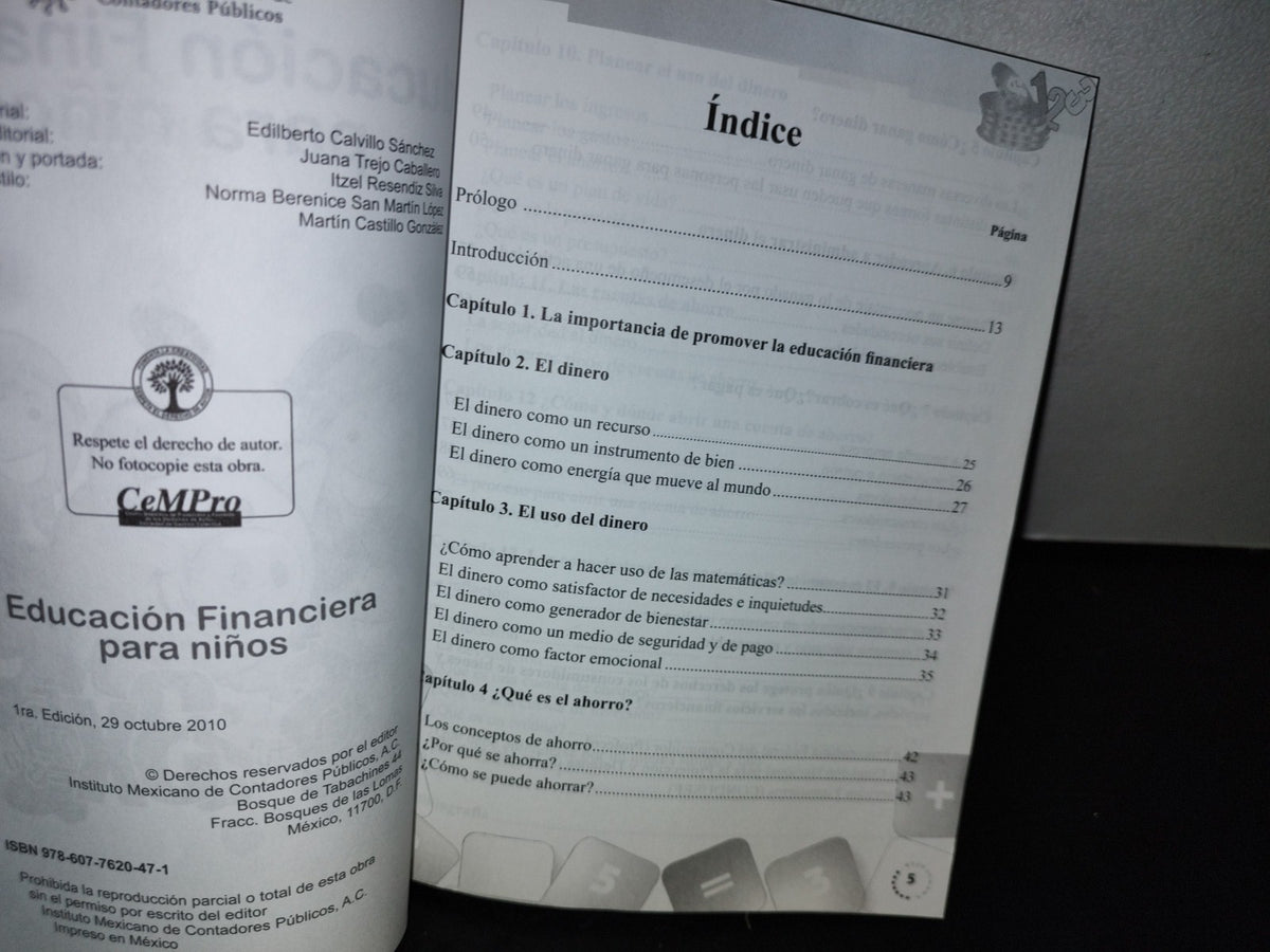 50- Educación Financiera Para Niños - Luis Núñez Álvarez - 1a. Edición 2010