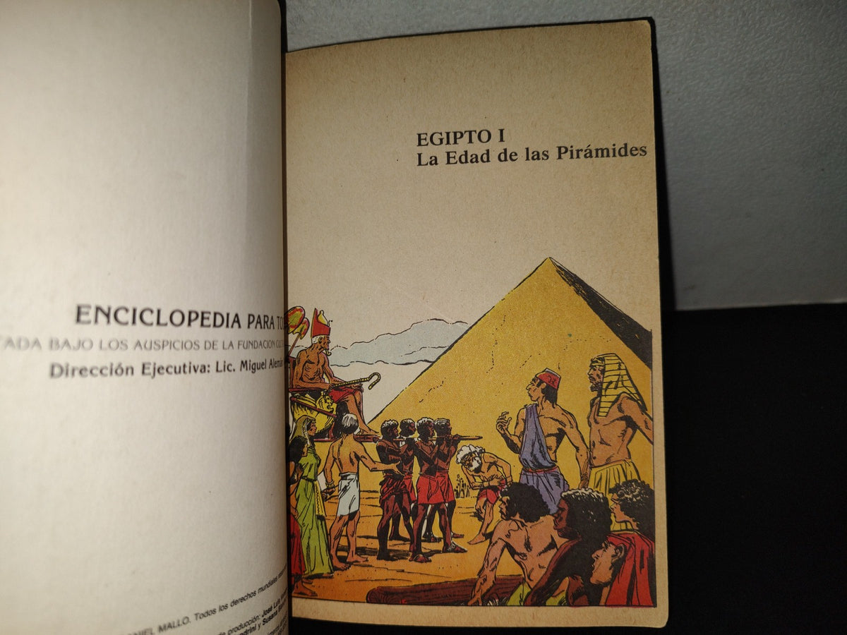 201- Historia Del Hombre. Enciclopedia Para Todos: Egipto - 1979