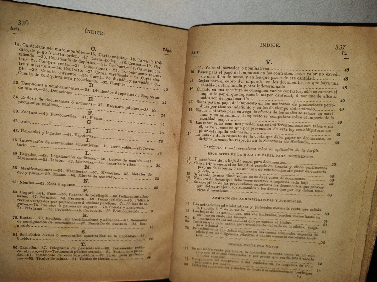 179- Código De La Renta Del Timbre - Juan De La Torre - México 1894