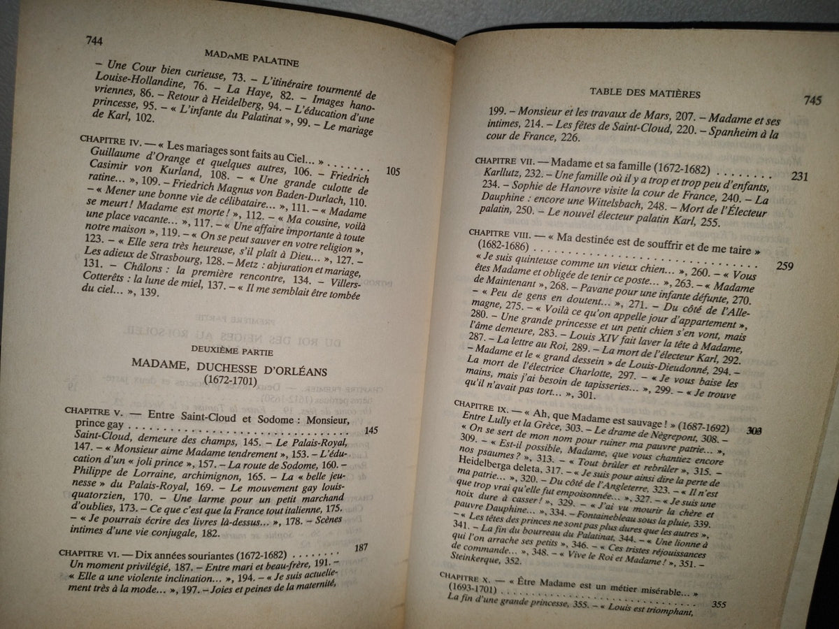 198- Madame Palatine, Princesse Européenne - Dirk Van De Cruysse. Librairie Arthème Fayard, 1988