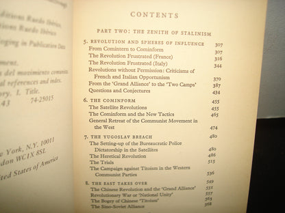 169- Movimiento Comunista. The Communist Movement - Fernando Claudín - Part Two - 1975