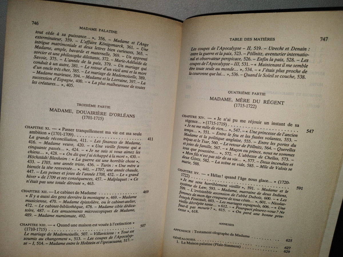 198- Madame Palatine, Princesse Européenne - Dirk Van De Cruysse. Librairie Arthème Fayard, 1988