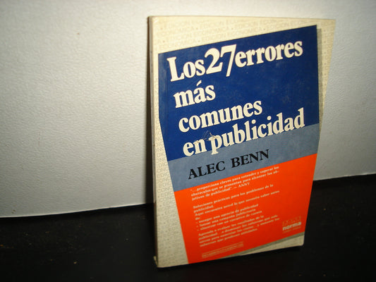 32- Los 27 Errores Más Comunes En Publicidad - Alec Benn