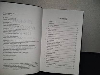 196- El Gran Panorama Divino. La Biblia De Comienzo A Fin - Vaghan Roberts - 2012