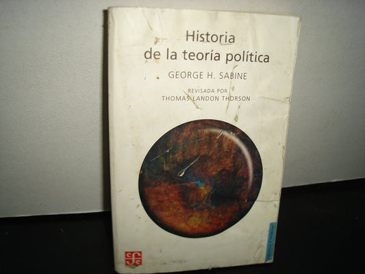 169- Historia De La Teoría Política - George H. Sabine