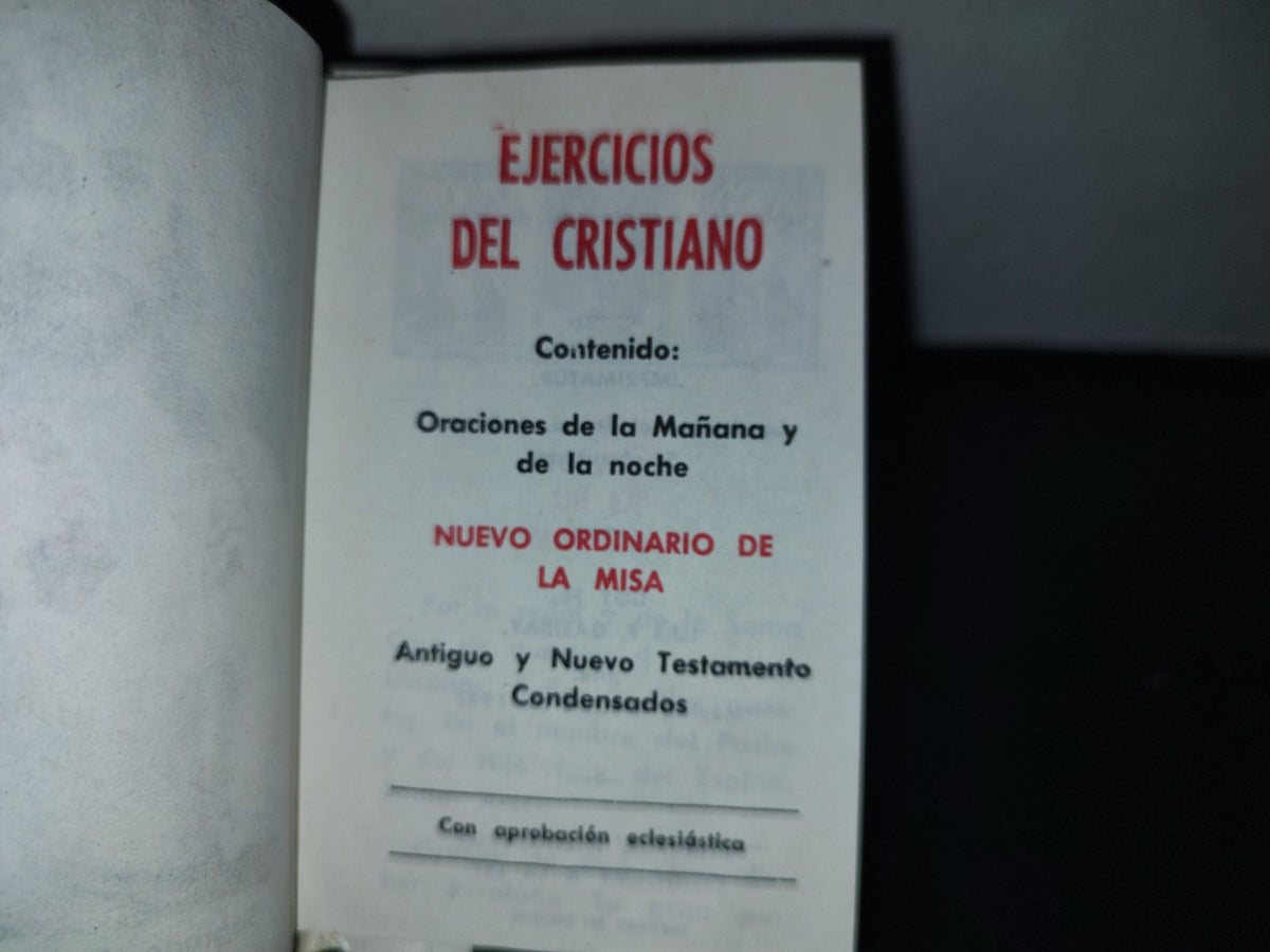 114- Recuerdo De Mi 1A. Comunión. Ejercicios Del Cristiano - (Para Niño)
