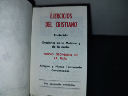 114- Recuerdo De Mi 1A. Comunión. Ejercicios Del Cristiano - (Para Niño)