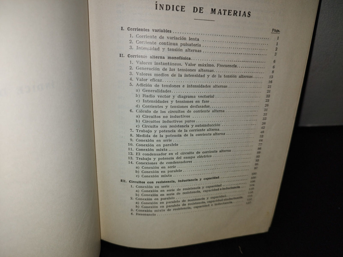 50- Fundamentos De La Electrotecnia. Segunda Parte. Corriente Alterna. H. Von Beeren - 1961