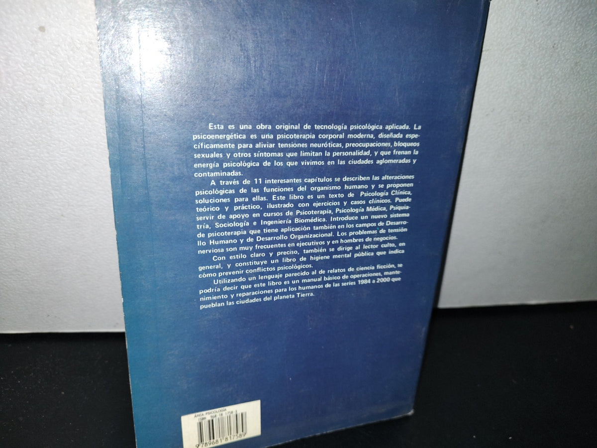 78- Psicoenergética - Roberto Navarro Arias - Editorial Limusa, 1992