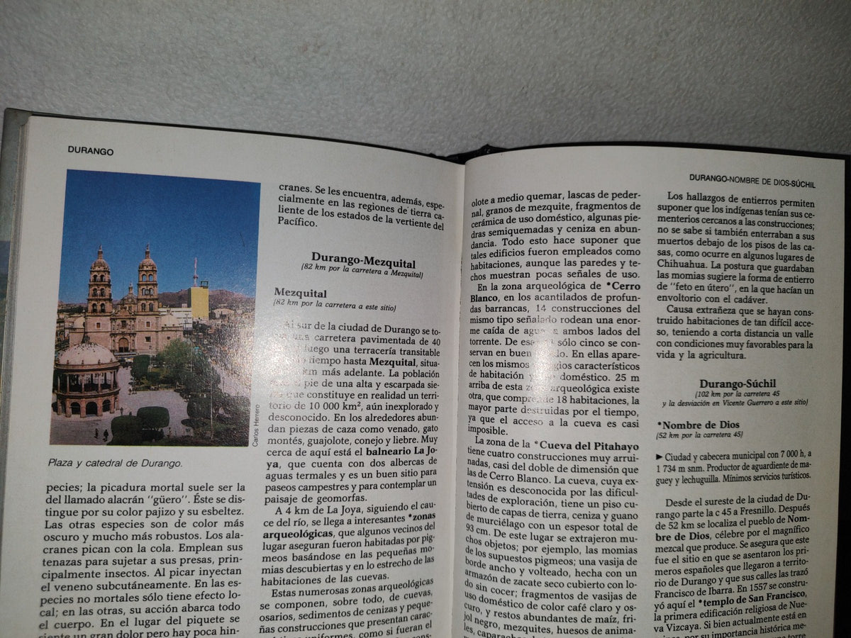 192- Guías Promexa. Chihuahua, Coahuila Y Durango. Norte - México, 1984
