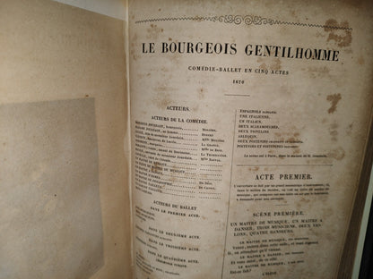 59- Obras Completas De Molière: ŒUvres Complètes De Molière. Par Auger. - Paris, Furne Et Cie. Libraires Éditeurs - 1851