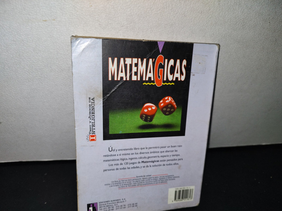 180- Matemágicas. Más De 120 Juegos Matemáticos Para Todas Las Edades - Robert Müller