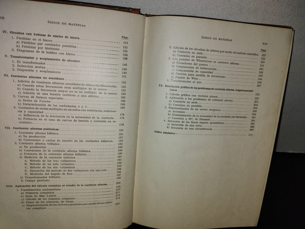 50- Fundamentos De La Electrotecnia. Segunda Parte. Corriente Alterna. H. Von Beeren - 1961