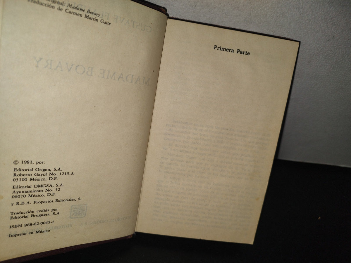 98- Madame Bovary - Gustave Flaubert - 1983