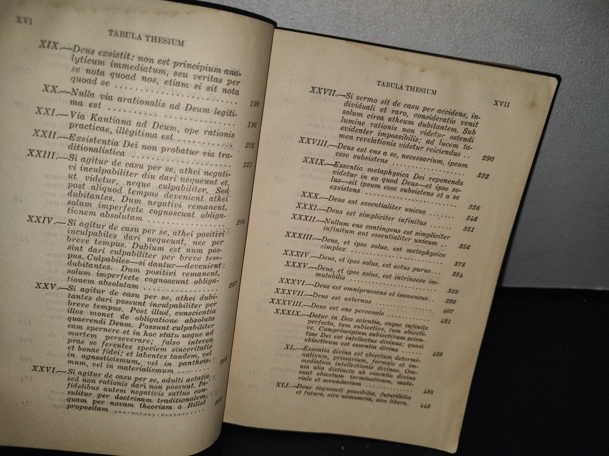 4- Theologia Naturalis. Pars Vi - Raphaele Martínez Del Campo - 1943