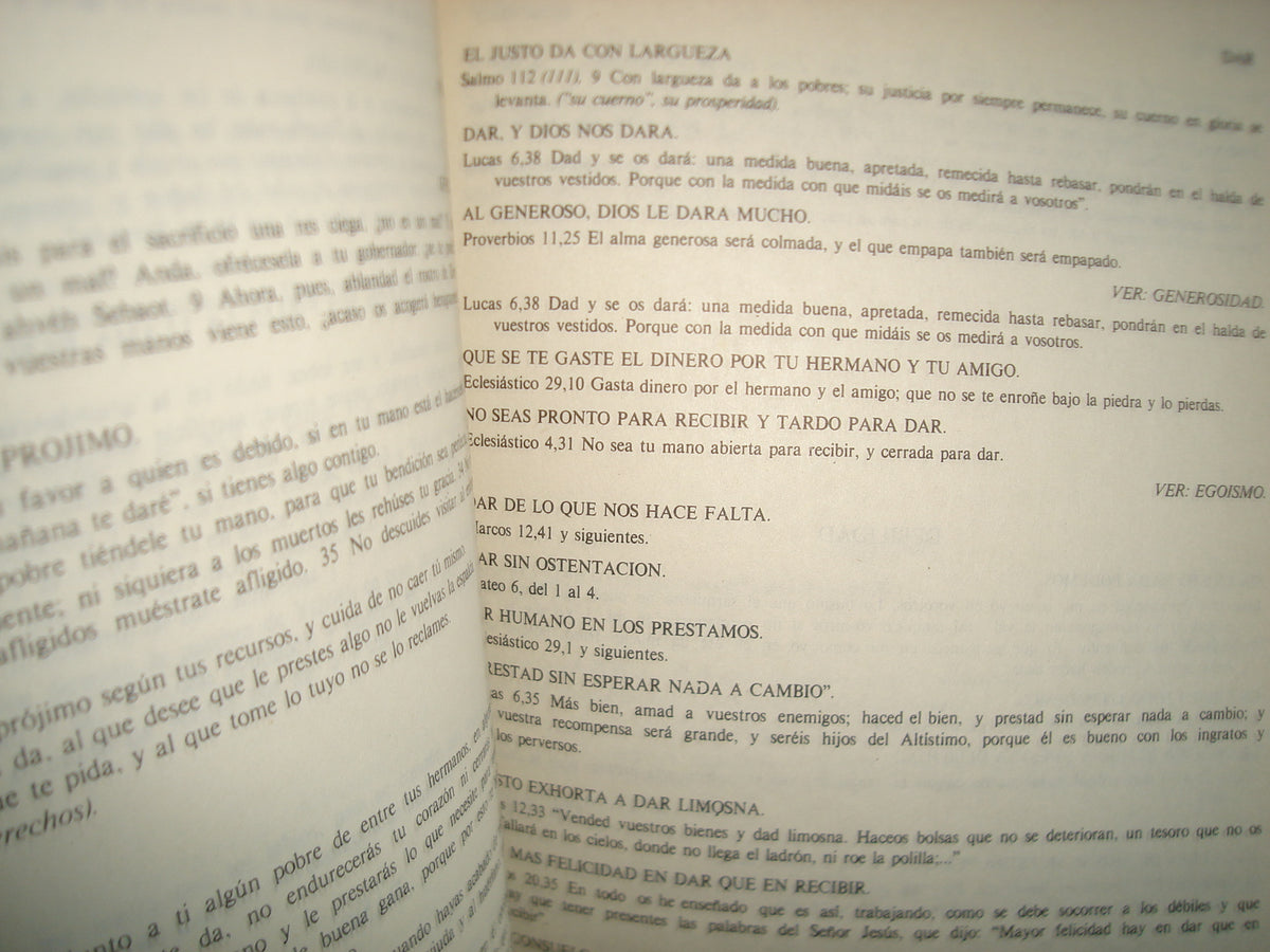 160- Biblia Temática - Luis Godtsseels, Sj. - 1981