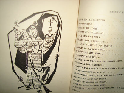 171- Dios En El Silencio. Poesía. Fray Jerónimo Verduzco - 1969 - Firmado