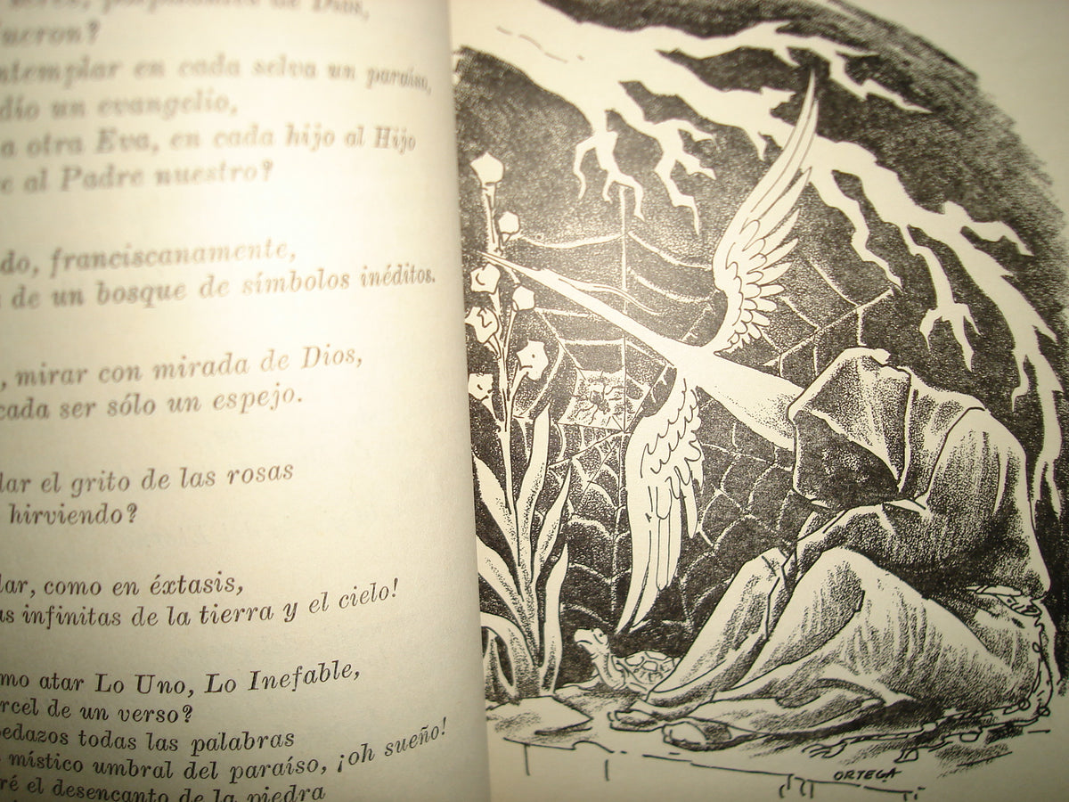 171- Dios En El Silencio. Poesía. Fray Jerónimo Verduzco - 1969 - Firmado