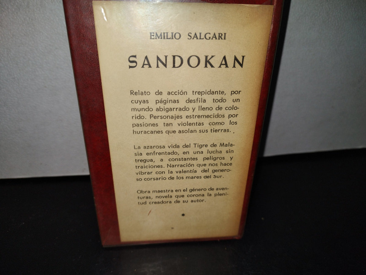 68- Emilio Salgari, Sandokan. Bruguera. Edición Especial: Agosto, 1972