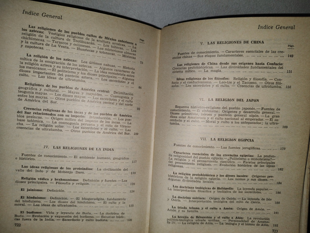48- Historia De Las Religiones - C. Cid, M. Riu - Editorial Ramón Sopena, S. A. - 1965