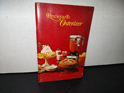 89- Recetario Vintage De Cocina Osterizer - 70'S