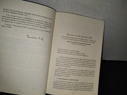 192- Aparecida. Documento Conclusivo. V Conferencia General Del Episcopado Latinoamericano... 2007