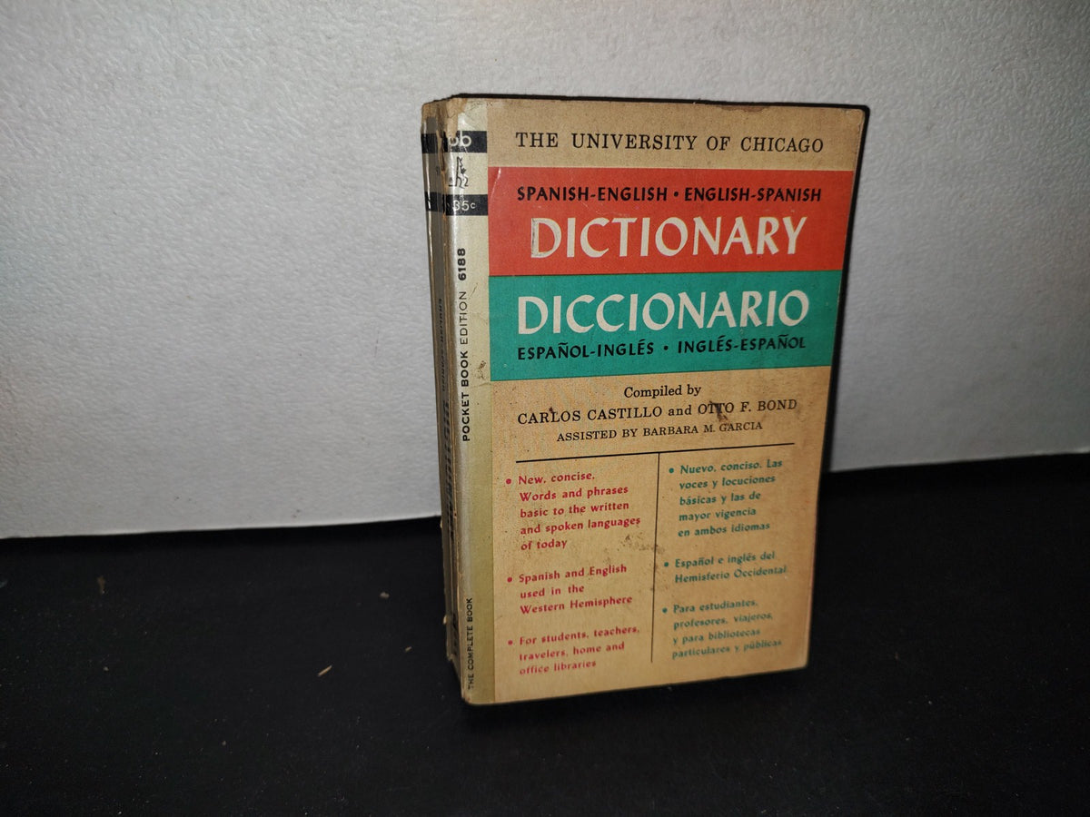 172- Diccionario Español-Inglés Inglés-Español - The University Of Chicago -1966