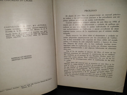 58- Cría De Gallinas En Jalulas - Roland C. Hartman - 1957