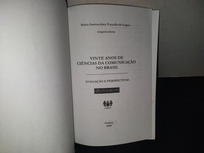 214- Vinte Anos De Ciências Da Comunicação No Brasil. Avalição E Perspectivas - Santos, 1999