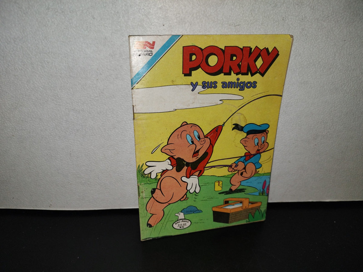 124- Cómic Porky Y Sus Amigos. Serie Águila. Editorial Novaro - Año XXXI, No. 2,571 Julio 1983