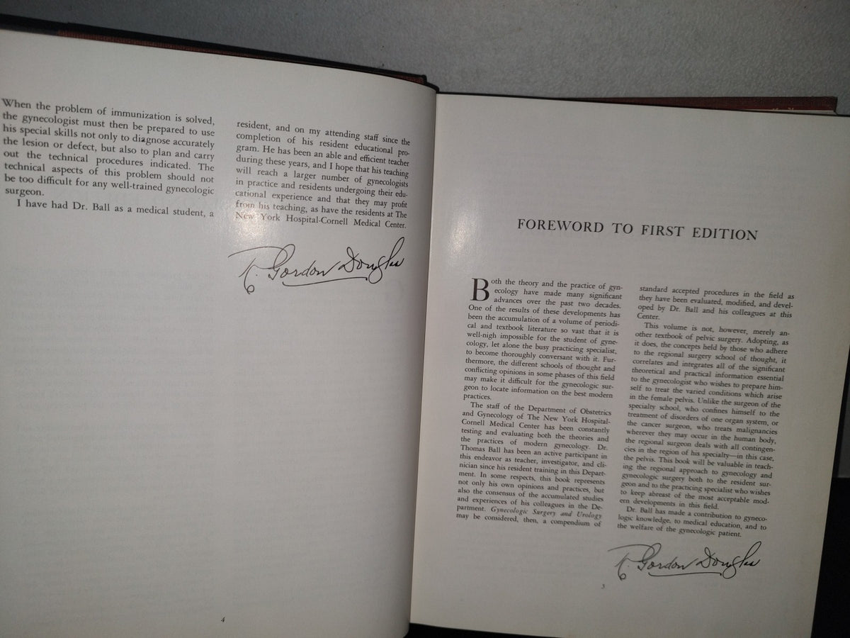 123- Cirugía Ginecológica Y Urología. Gynecologic Surgery And Urology - Thomas L. Ball - The Mosby Company - 1963