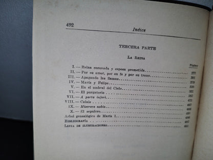 174- María De Inglaterra. ¿La Sanguinaria? Reina De España - Félix De Llanos Y Torriglia - 1960
